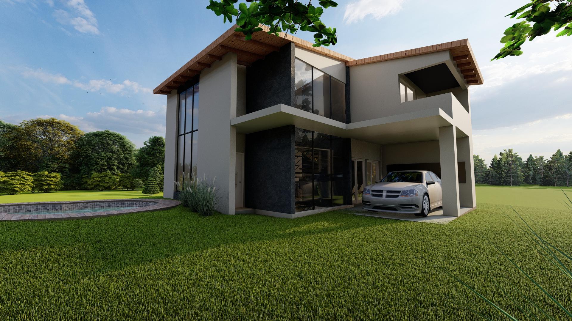 Cabañas · Cabalango, visualización 3d de proyecto en Cabalango