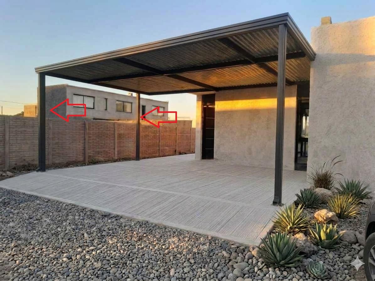 Presupuesto de vivienda, render de proyecto en Malagueño